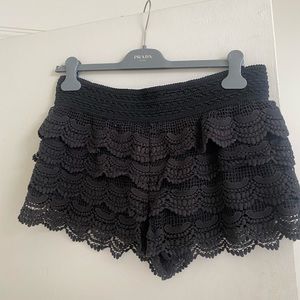 Black shorts